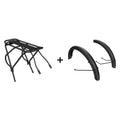 ADO AIR 20 Rear rack + Iron Mudguard