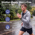 DeerRun® YE02 Smart Fitness Band: 24/7 Health & Workout Tracking with PitPat