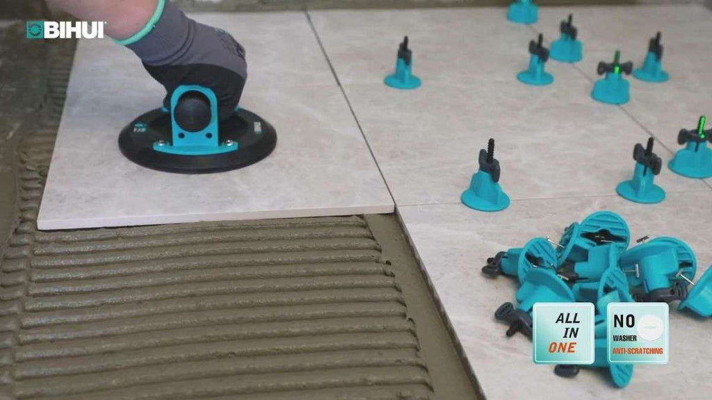 BIHUI 50pc All-in-One Reusable Tile Levelling System