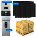 8.8kW Complete Off-Grid Solar Power System - 12,000W 120/240V [14.3kWh Lithium Battery] + 20x 405W Mono Solar Panels