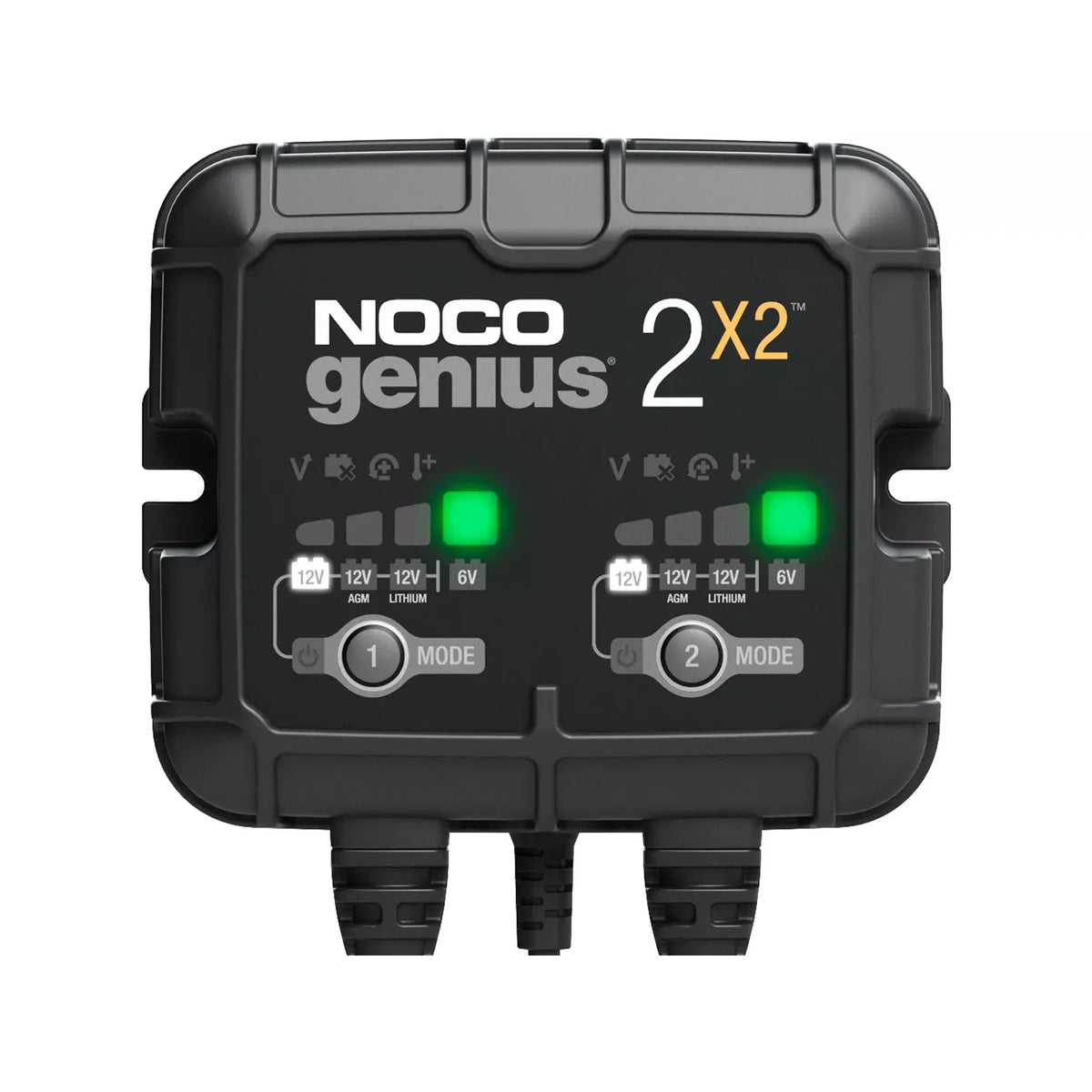 NOCO 2-Bank Battery Charger - 4A