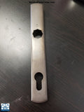 805-007 - Exterior Face Plate Hoppe Door Handle Set Hurd Swinging Antique Brass