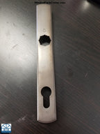 805-007 - Exterior Face Plate Hoppe Door Handle Set Hurd Swinging Antique Brass