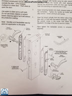 805-010 - Gasket - Hoppe Door Handle Set - Hurd Swinging Door