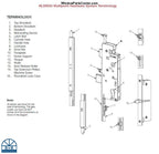 820R - Hoppe Multipoint Automatic Roller Top Extension HLS9000 for HURD Doors