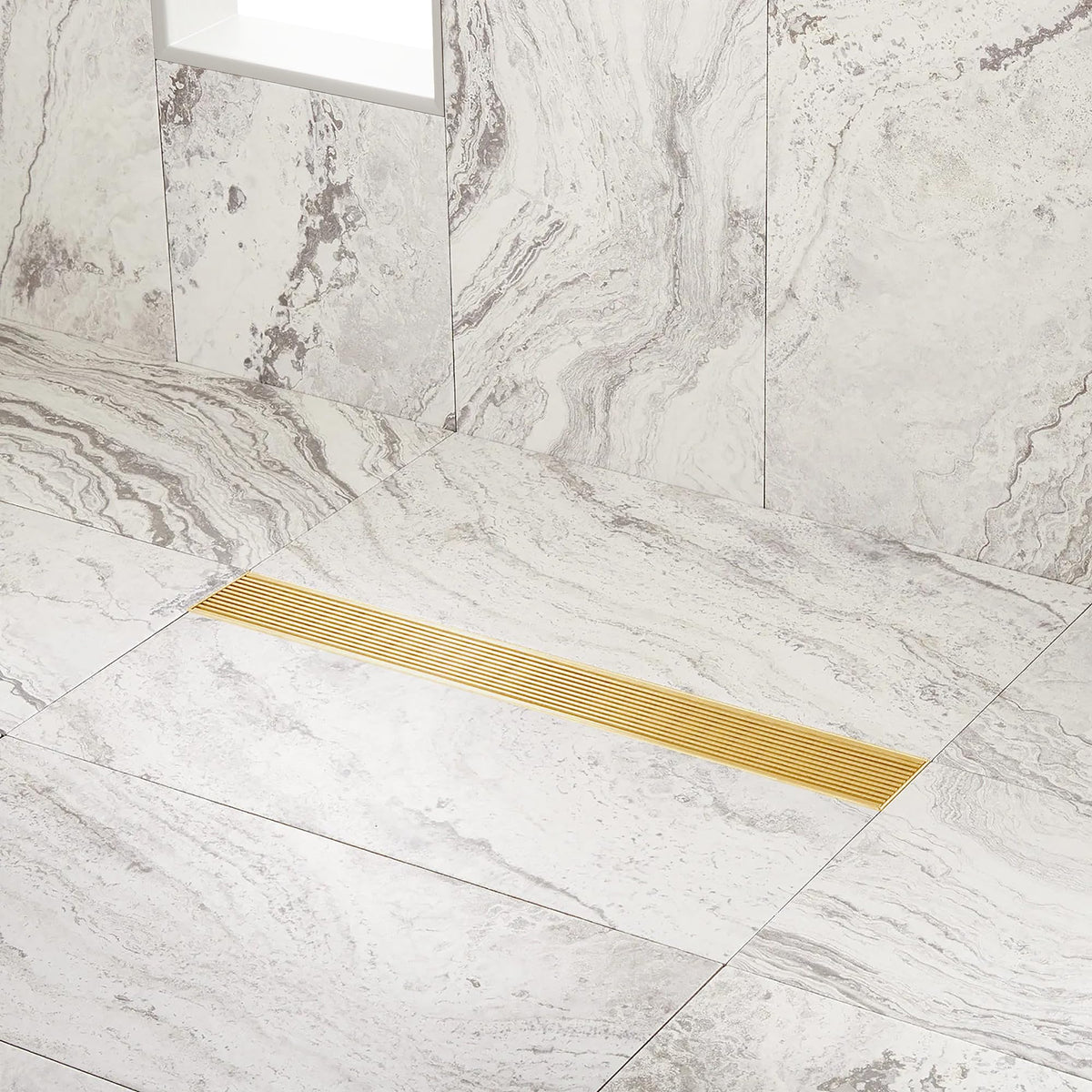 Open Box - Signature Hardware SH43932078BG - Shower Drains Showers