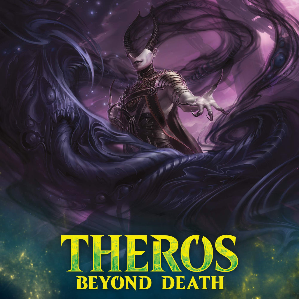 Magic: The Gathering Theros Beyond Death Deckbuilder’s Toolkit | 4 Assorted Booster Packs | Plus 125 Cards | Deck Builder’s Guide