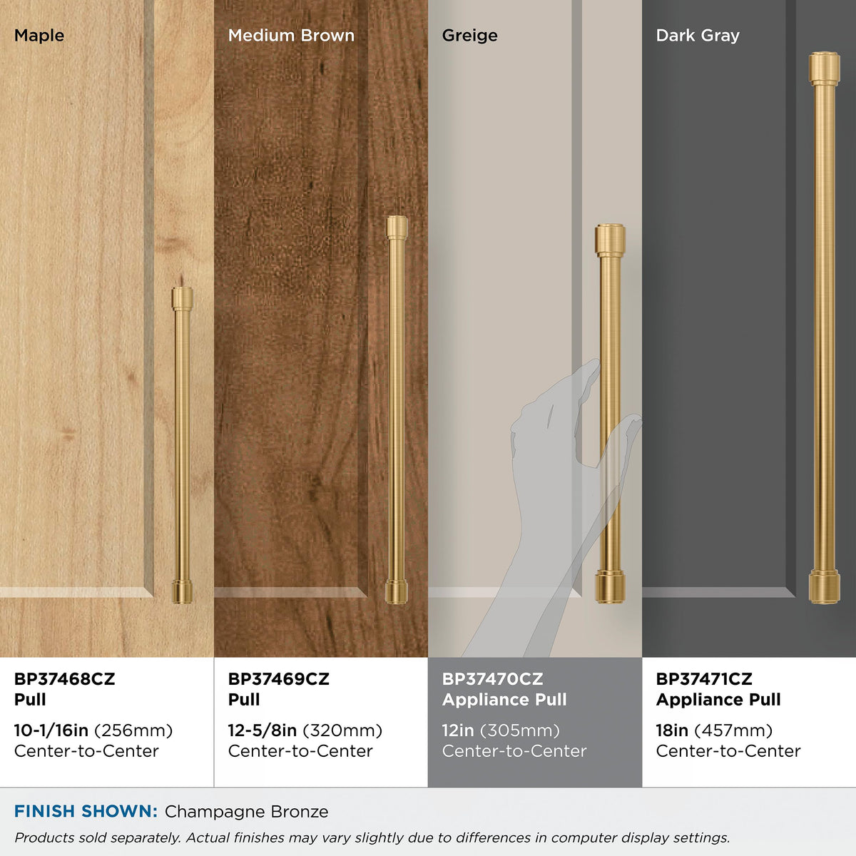 Open Box - Amerock BP37470CZ - Pulls Cabinet Hardware