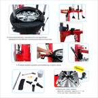 ACE Tire Changer & Wheel Balancer Combo – ATC-815D + ACB-E21