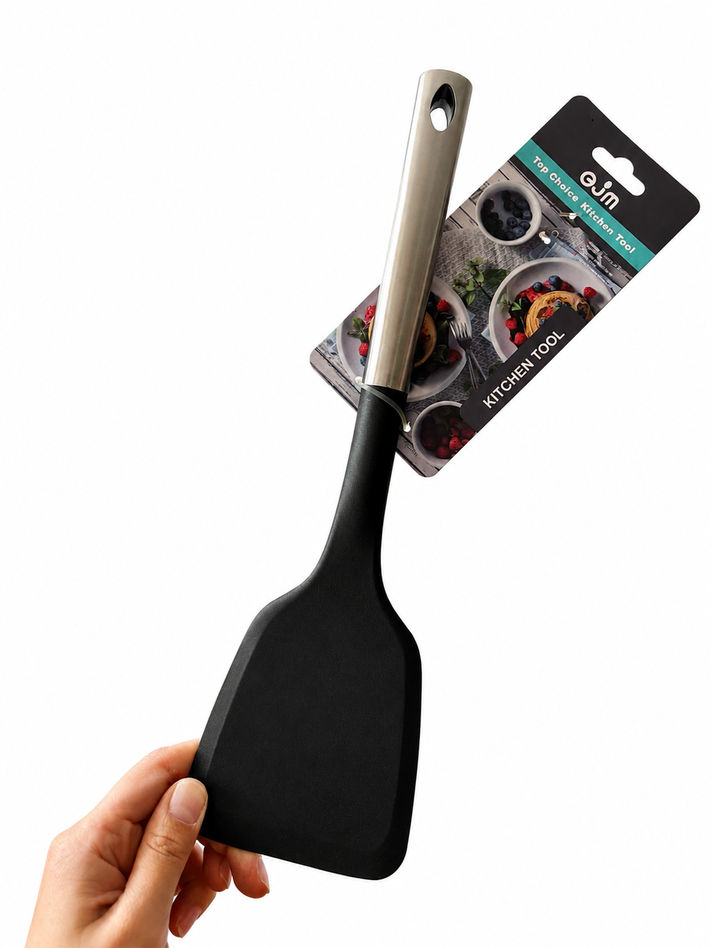 6PCS Kitchen Turner Spatula Set Non Stick Nylon Head Cooking Utensils