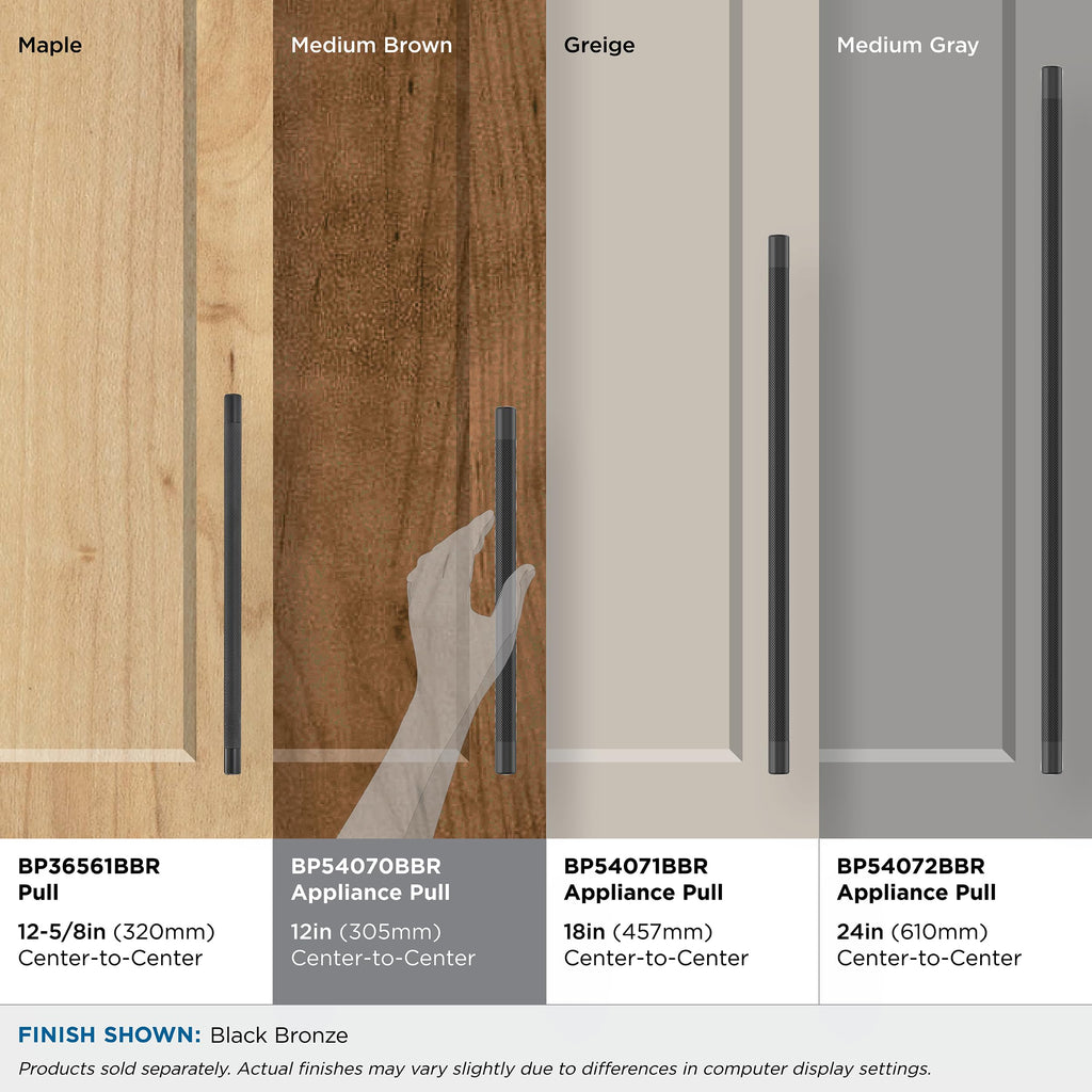 Open Box - Amerock BP54070BBR - Pulls Cabinet Hardware