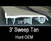 818 Tan Door Sweep