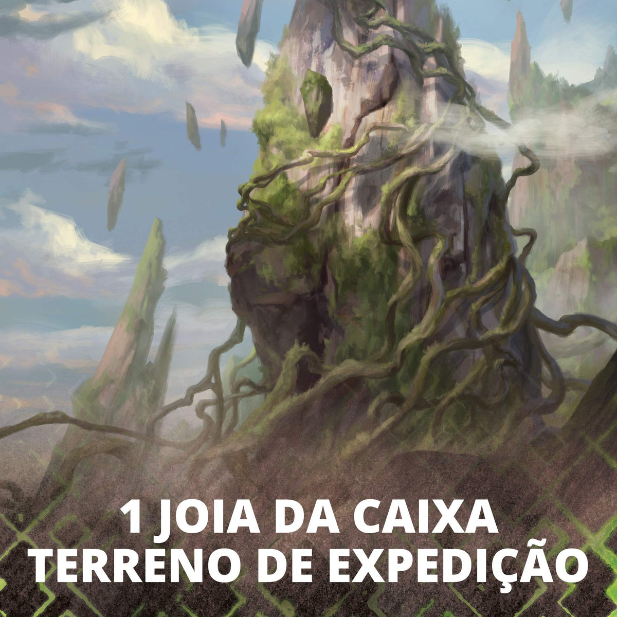 Magic: The Gathering MTG-ZNR-SBD-EN Zendikar Rising Set (Single Booster Pack)
