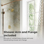 Open Box - Pfister 8P8-WS2-VRISBG - Tub and Shower Showers
