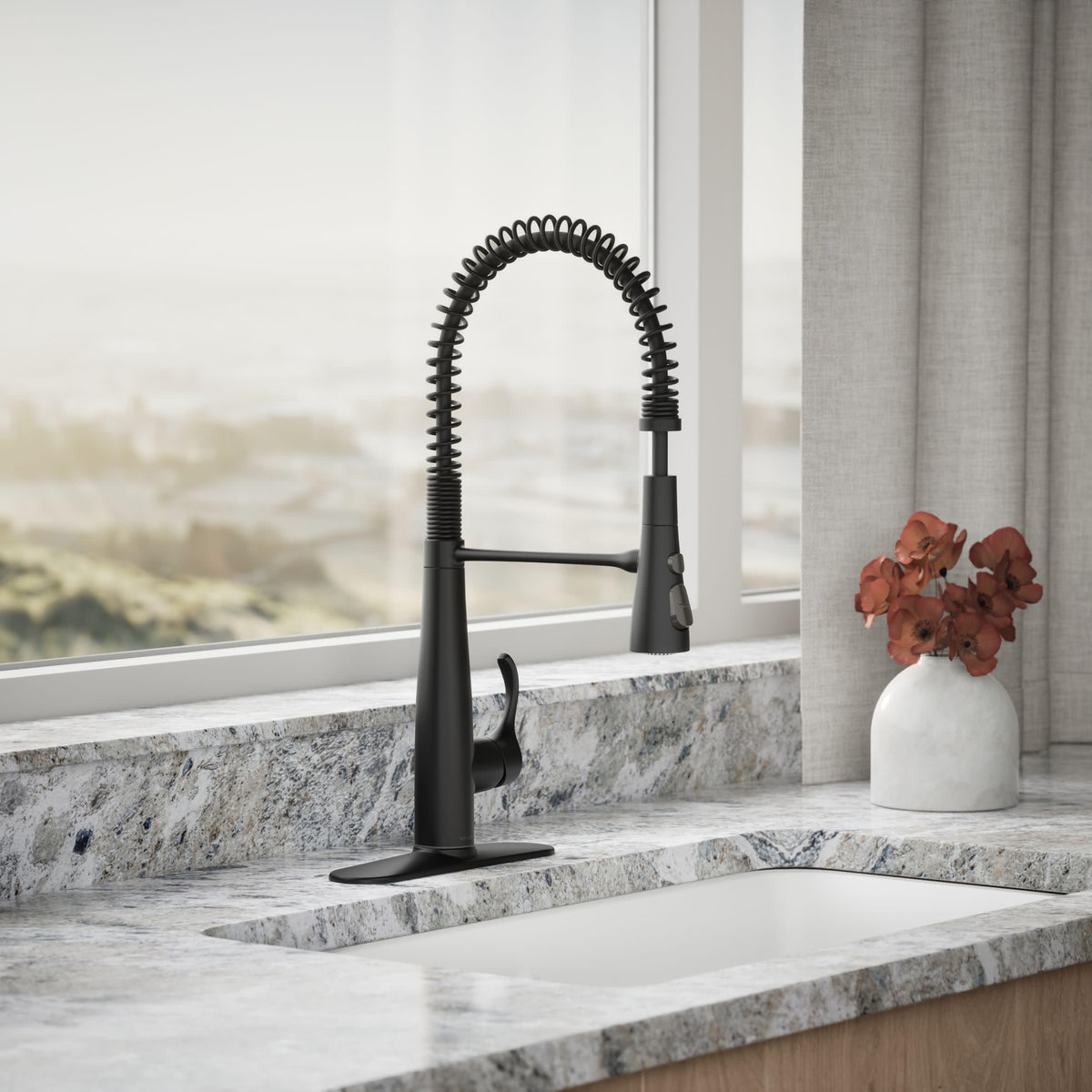 Open Box - Kohler K-22033-BL - Kitchen Faucet
