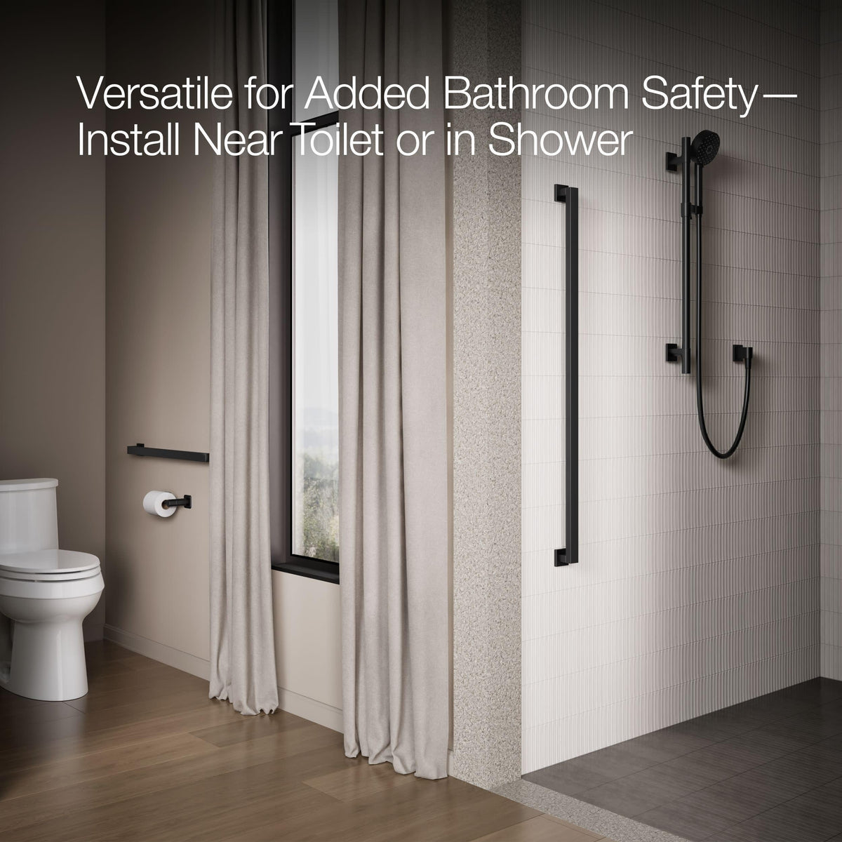 Open Box - Kohler K-23295-BL - Grab Bar Accessory