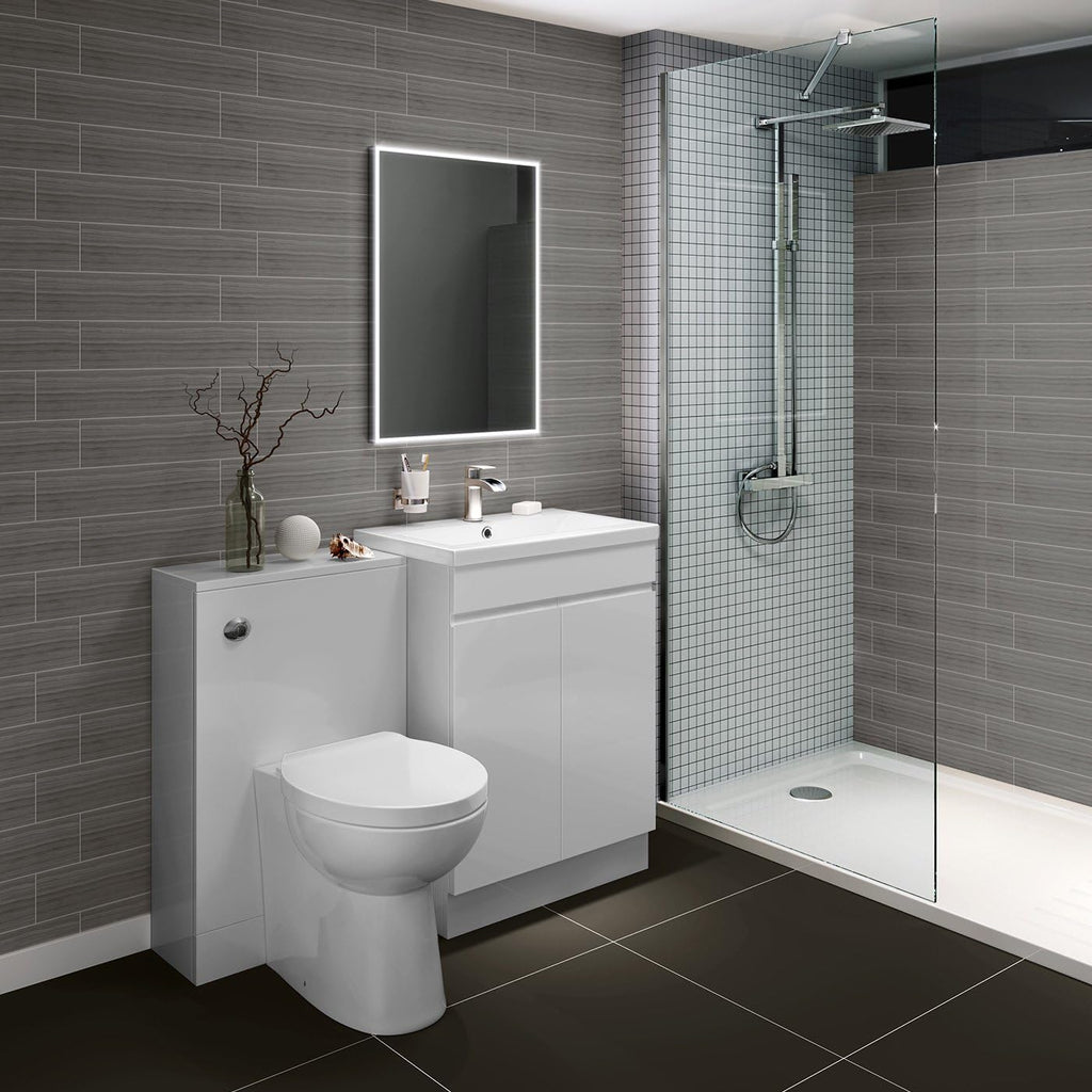 Spectra Touchless Sensor LED Illuminated Mirror with Demister