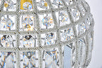 Open Box - Elegant Lighting 1205D12FG/RC Olivia 12" Wide Single Light Pendant from the Urban Classics Collection