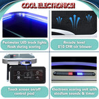 Air Hockey Table 7 ft Game Table for Adults Light Up - Full Size Arcade Air Powered Indoor LED Hockey Table for Game Room