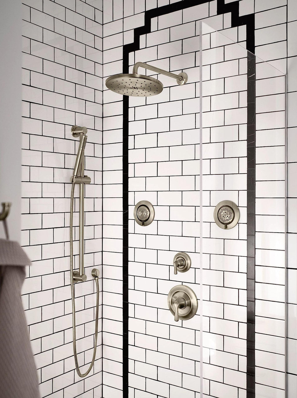 Open Box - Moen UTS344301BL - Valve Trim Only Showers