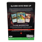 Magic: The Gathering Commander Masters Commander Deck - Sliver Swarm (100-Card Deck, 2-Card Collector Booster Sample Pack + Accessories)