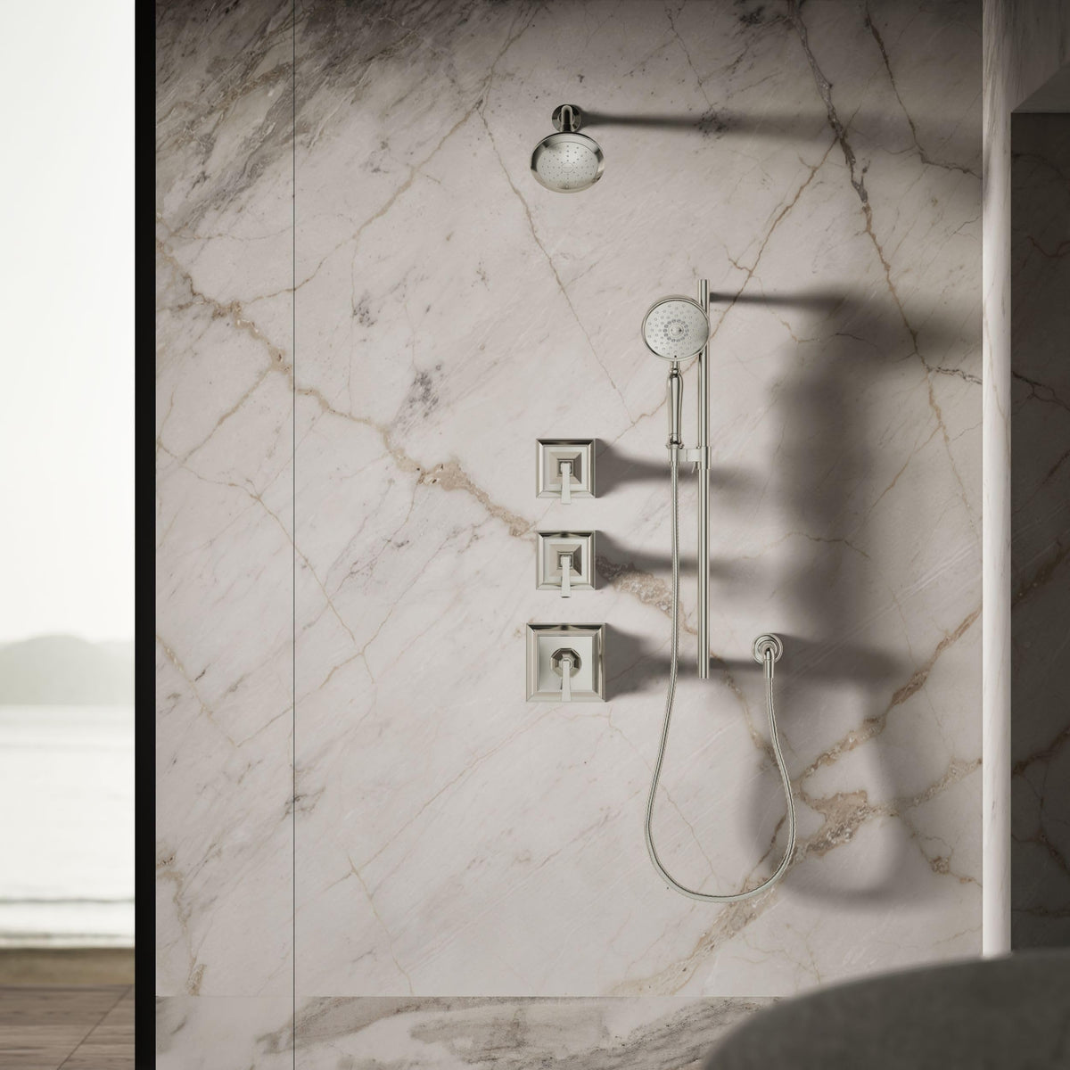 Open Box - Kohler K-45417-G-SN - Shower Heads Showers