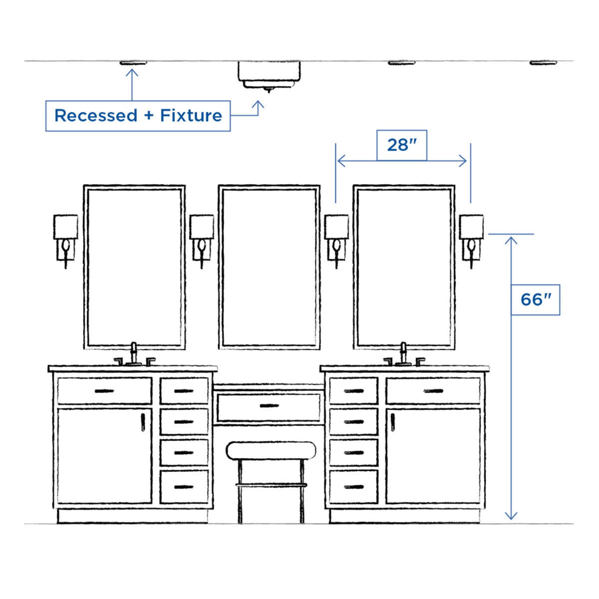 Open Box - Progress Lighting P300382-015 - Bathroom Fixtures Indoor Lighting