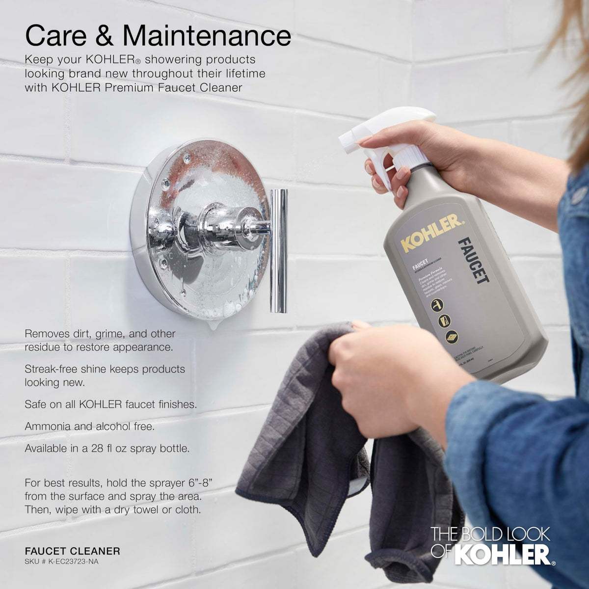 Open Box - Kohler K-T27040-4-SN - Valve Trim Only Showers