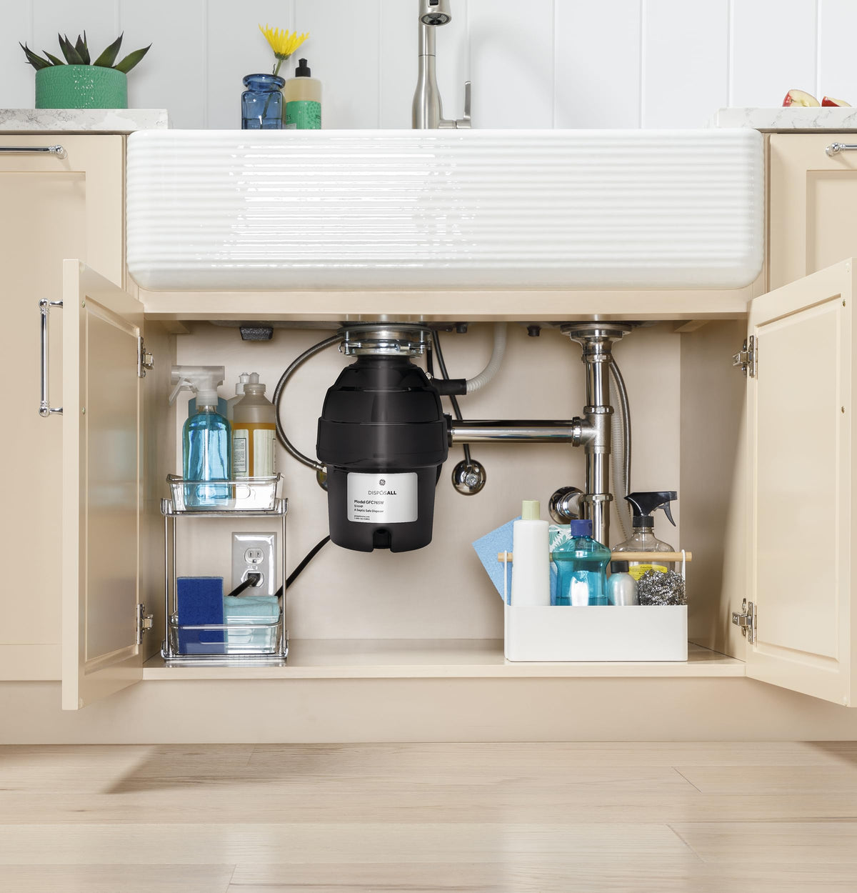 Open Box - GE GFC765W - Garbage Disposals Sanitation and Waste Appliances