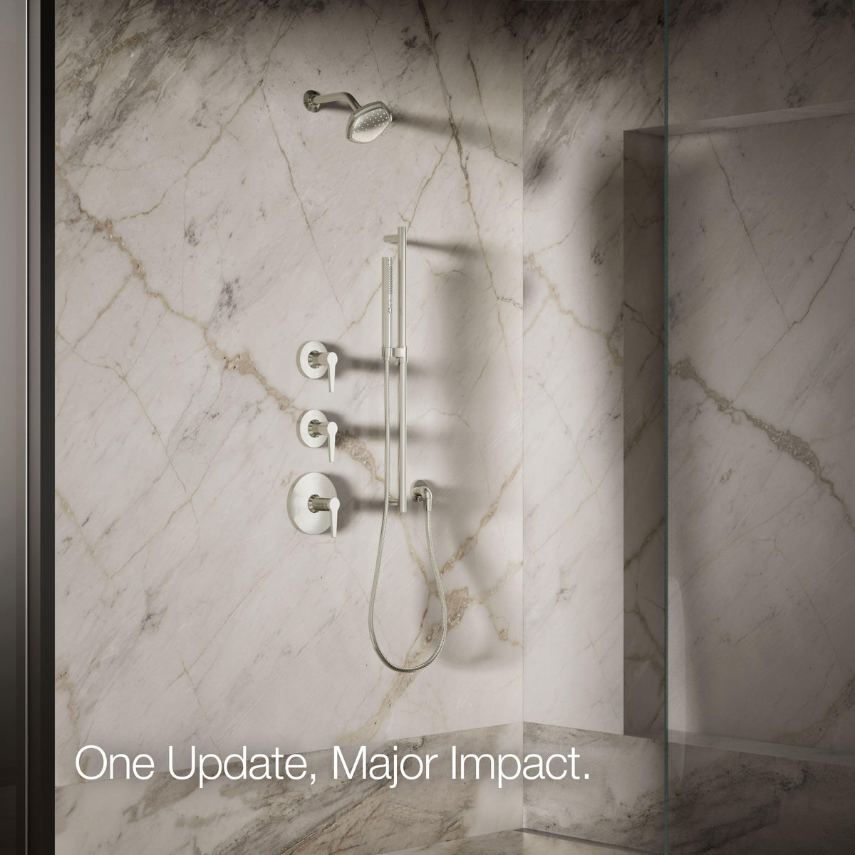 Open Box - Kohler K-27050-SN - Shower Heads Showers