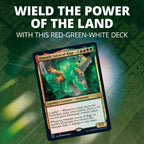Magic: The Gathering Zendikar Rising Commander Deck – Land's Wrath | 100 Card Ready-to-Play Deck | 1 Foil Commander | Red-Green-White