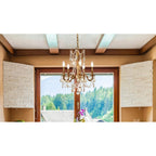 Open Box - Elegant Lighting 9205D18FG-GT/RC - Chandeliers Indoor Lighting