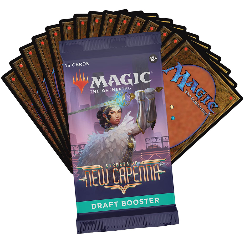 Magic: The Gathering Streets of New Capenna 3-Booster Draft Pack | 45 Magic Cards