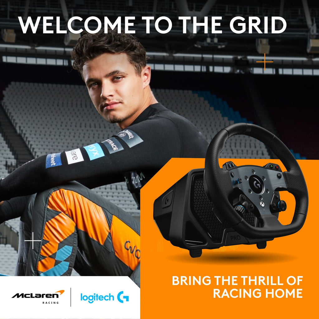 Open Box -  G PRO Racing Wheel-BLACK-USB-PLUGB-XBOX 941-000192