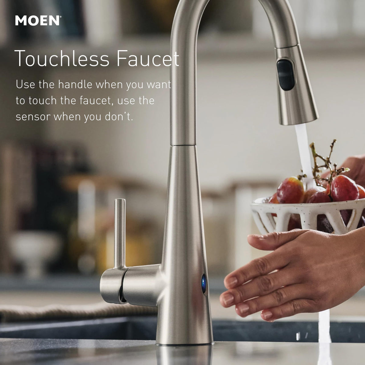 Open Box - Moen 7622EWC - Kitchen Faucet