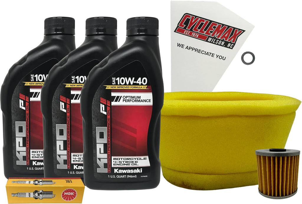 Kawasaki KPO Standard Tune-Up Kit for 1987-2024 KLR650