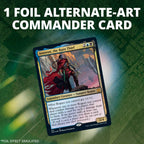 Magic: The Gathering Zendikar Rising Commander Deck – Sneak Attack | 100 Card Ready-to-Play Deck | 1 Foil Commander | Blue-Black