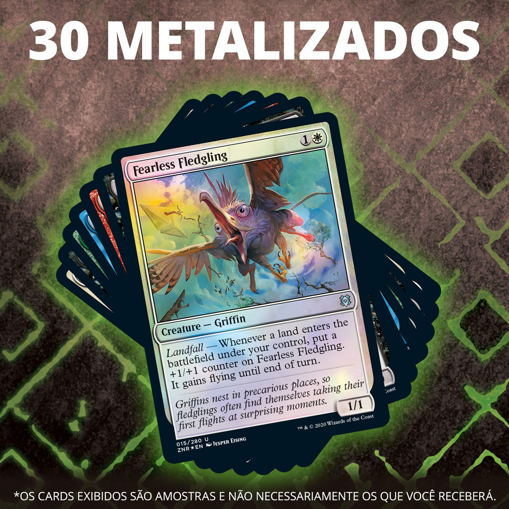Magic: The Gathering MTG-ZNR-SBD-EN Zendikar Rising Set (Single Booster Pack)