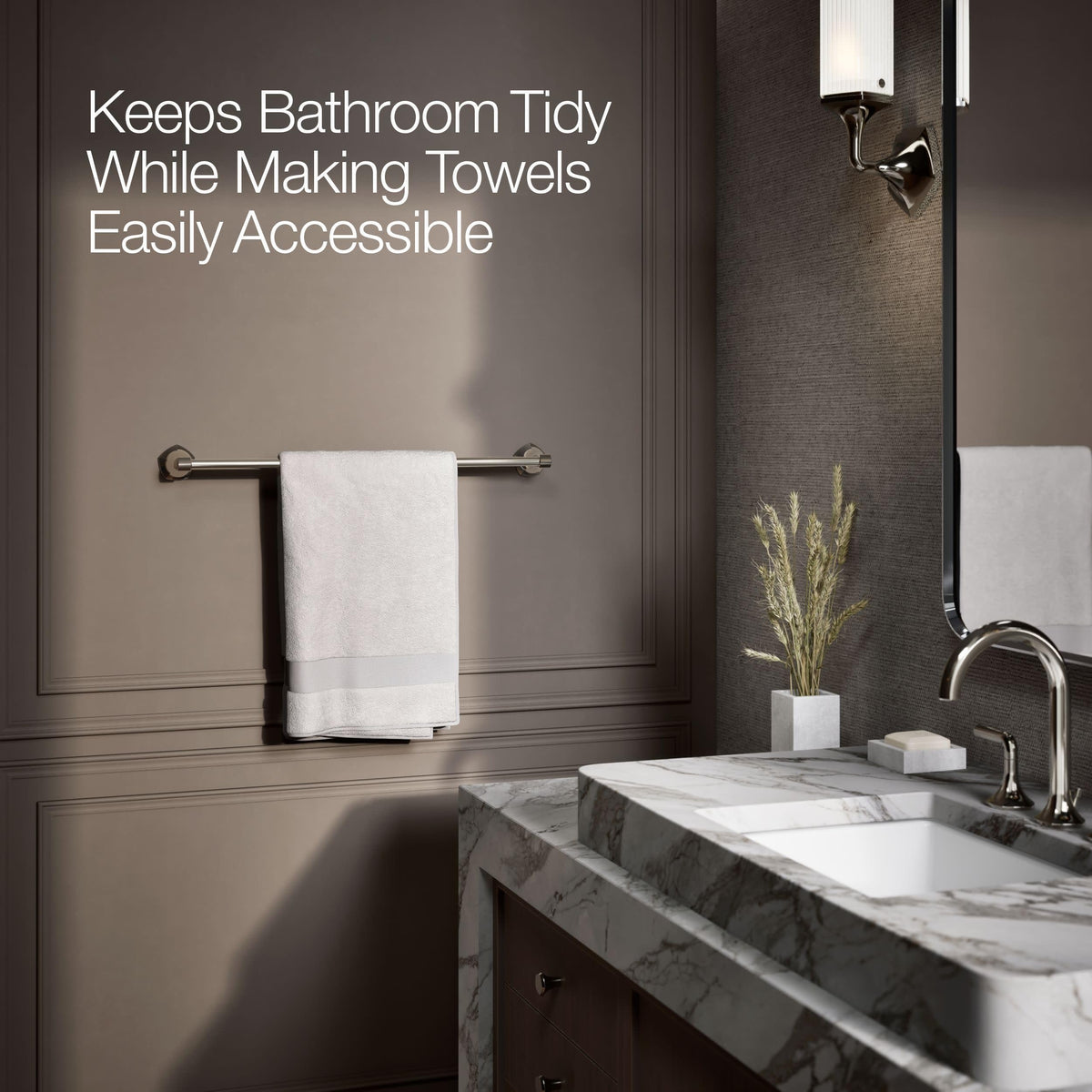 Open Box - Kohler K-27061-SN - Bathroom Hardware Bathroom Hardware and Accessories