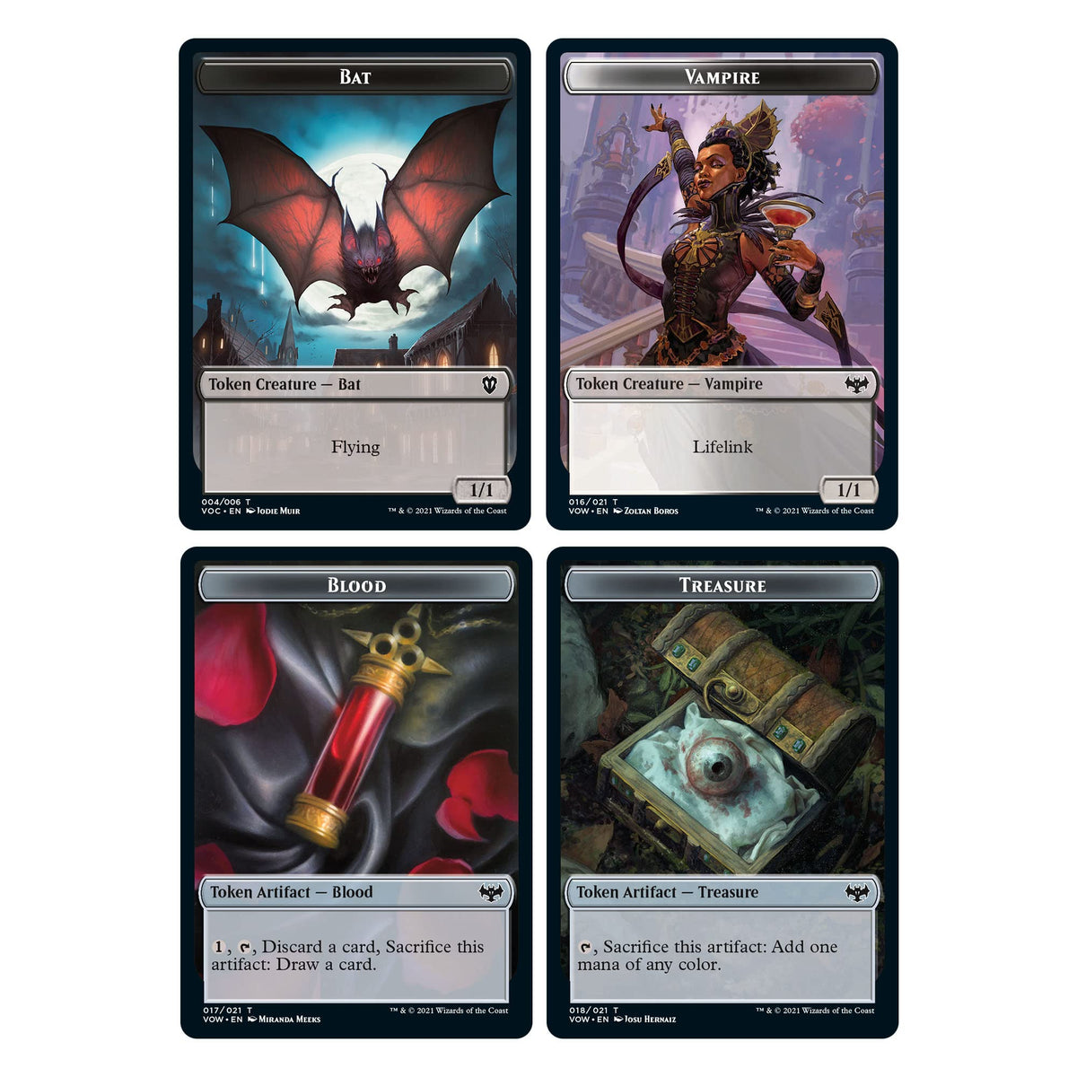 Magic: The Gathering Innistrad: Crimson Vow Commander Deck – Vampiric Bloodline (Black-Red)
