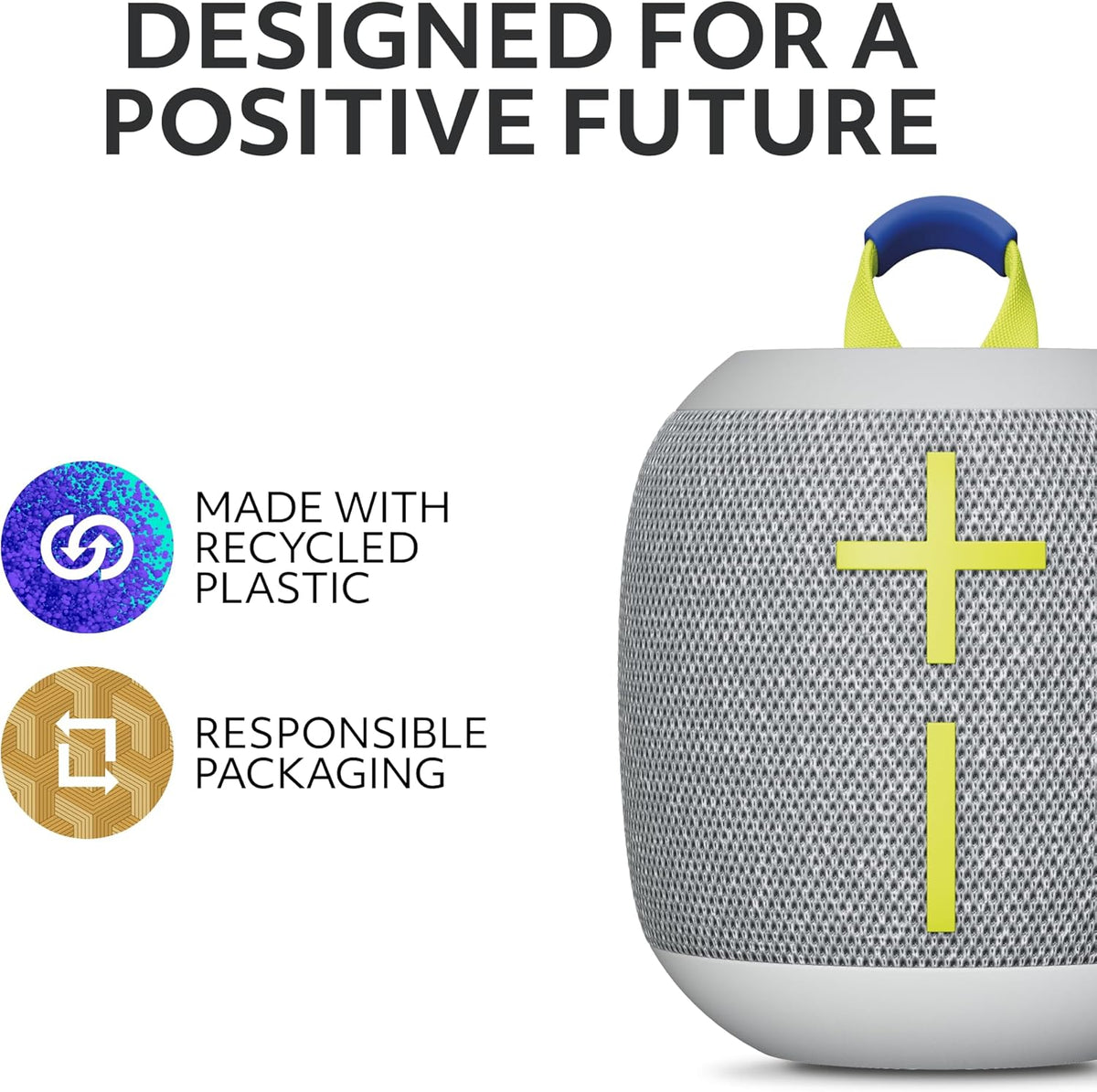 Certified Refurbished - UE WONDERBOOM 4 Bluetooth Speaker - Joyous Bright