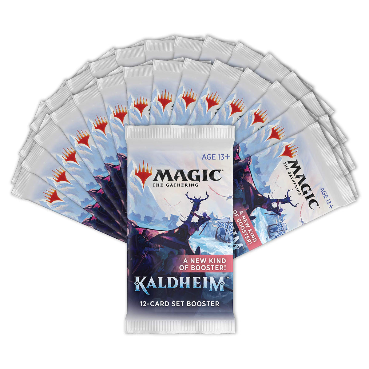 Magic The Gathering MTG-KHM-SBD-EN Kaldheim Set Booster Pack, Multi