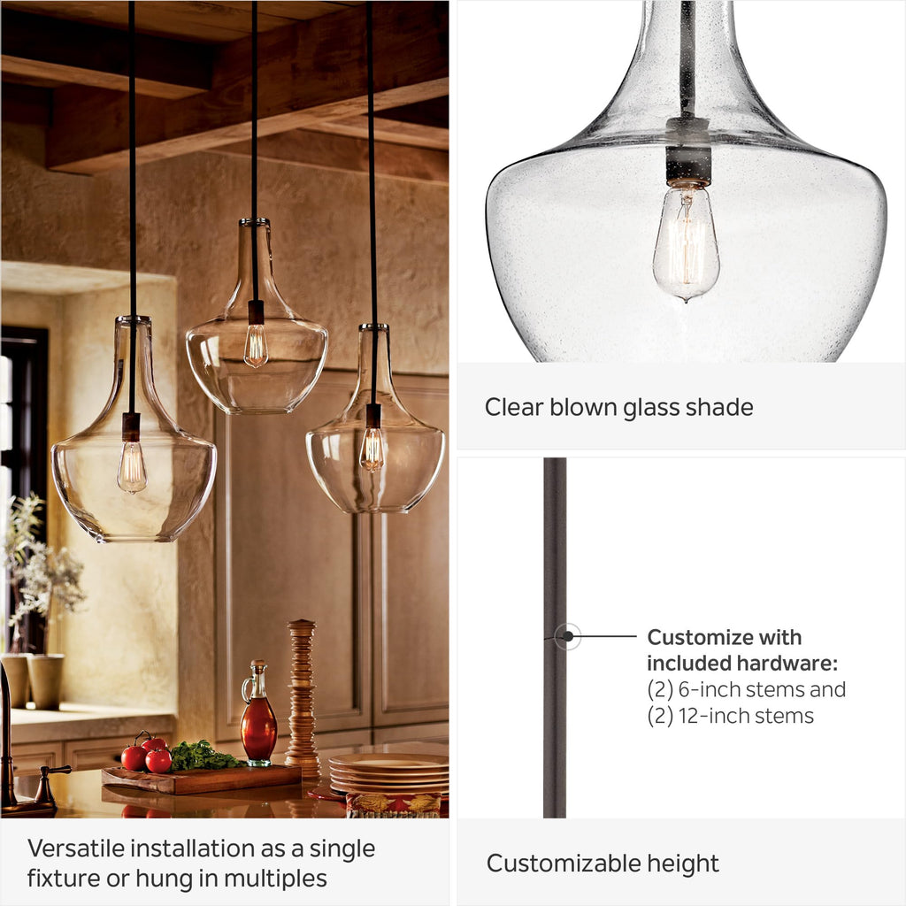Open Box - Kichler 42141NBR - Pendants Indoor Lighting