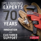 Open Box - Delta T11858-RB - Diverter Trims Showers
