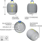 Certified Refurbished - UE WONDERBOOM 4 Bluetooth Speaker - Joyous Bright