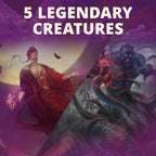 Magic: The Gathering Commander Legends Collector Booster Pack | 15 Cards | 5 Legends Per Pack | 13 Foils | Min. 2 Extended-Art Cards