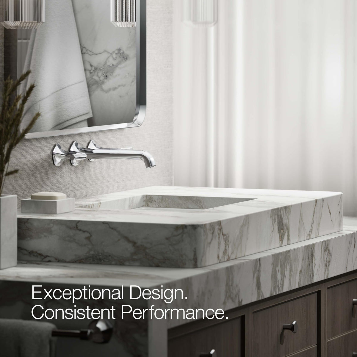 Open Box - Kohler K-T27013-4-CP - Bathroom Sink Faucet Parts Faucet Accessories and Parts