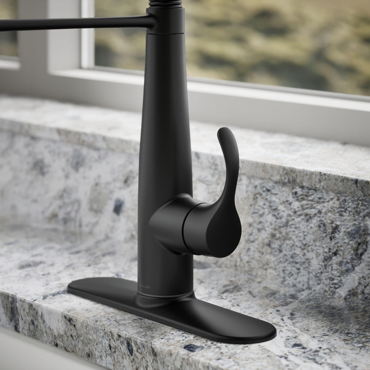 Open Box - Kohler K-22033-BL - Kitchen Faucet