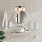 Open Box - JONATHAN Y Lighting JYL1503B - Bathroom Fixtures Indoor Lighting