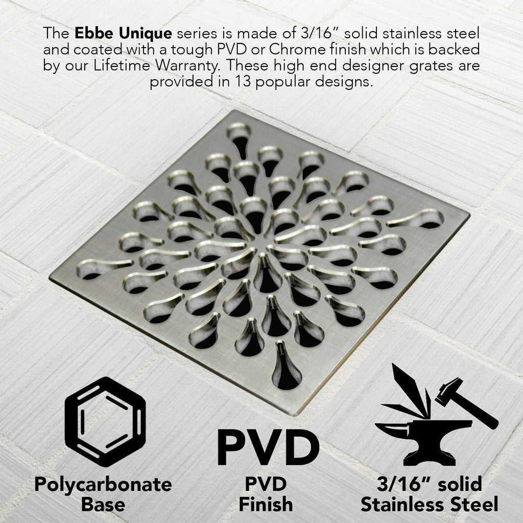 Open Box - Ebbe America E4805-BN - Shower Drains Shower Accessories